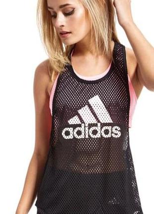 Спортивная майка с вшитым топом adidas climate l