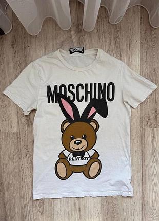 Футболка moschino playboy оригінал