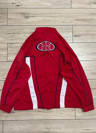 Вінтажна спортивна олімпійка nike vintage кофта найк з великим логотипом на спині y2k xl оверсайз