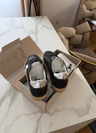 Кеди чорні golden goose