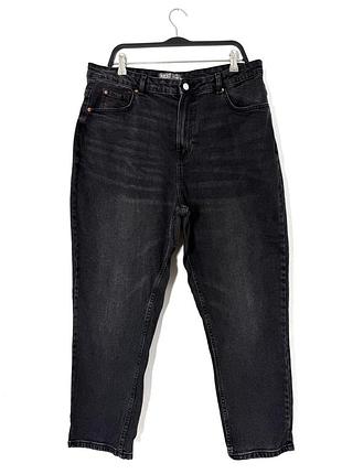 Чорні жіночі джинси мом denim co plus size