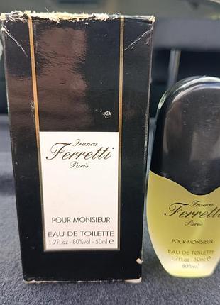 Franca ferretti pour monsieu edt 50 мл