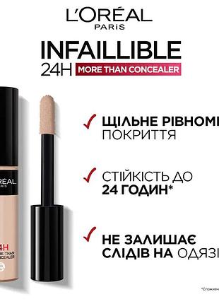 Это консилер l'oréal paris infaillible more than concealer