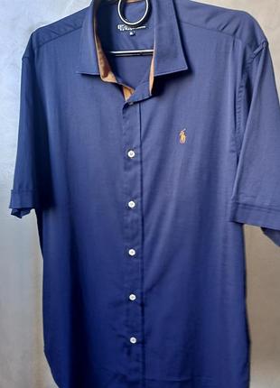 Рубашка рубашка летняя polo ralph lauren мужской размер xl стан идеален
