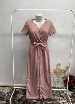 Shein дівчачий комбінезон кюлоти комбез палаццо