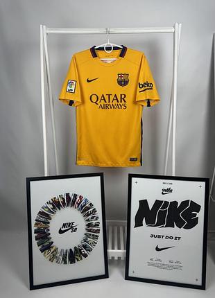 Оригінальна футбольна футболка nike x barcelona