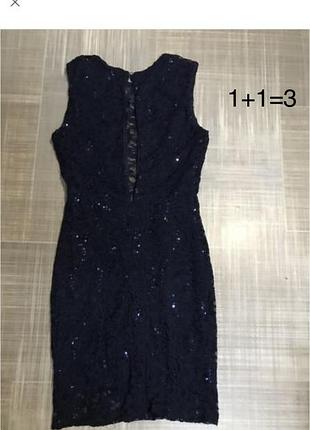 New look💙жіночий одяг /темно-синя сукня 💛 32/xxs/40