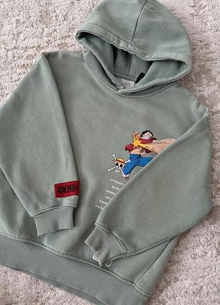 Дуже крутий світшот від zara з аніме one piece luffy