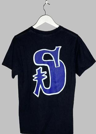 Футболка stussy big logo graffity ś