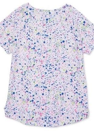 🎨 яскрава спортивна футболка athletic works "paint splatter" з ефектом бризок фарби