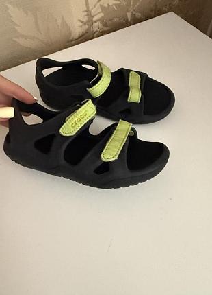Босоножки crocs на мальчика c9