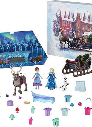 Frozen anna & elsa анна й ельза олаф адвент календар крижане серце hwx20 ігровий набір olaf advent calendar