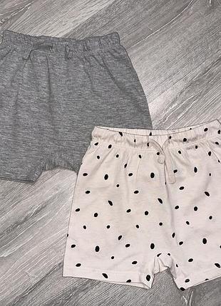 Шорты h&m, 1,5-2года