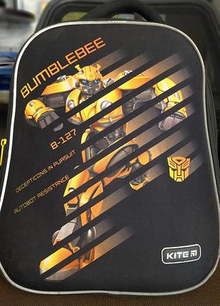 Рюкзак шкільний каркасний kite transformers