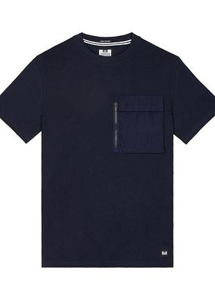 Футболка weekend offender takaji t-shirt navy | оригінал