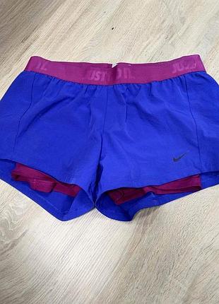 Шорти жіночі подвійні nike