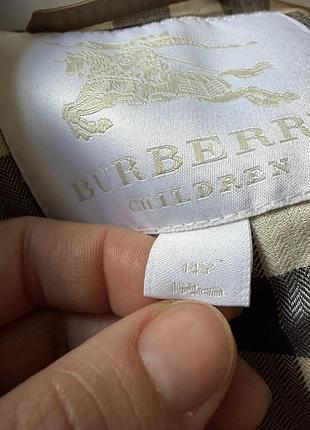 Тренч для дівчинки burberry pp 164 5