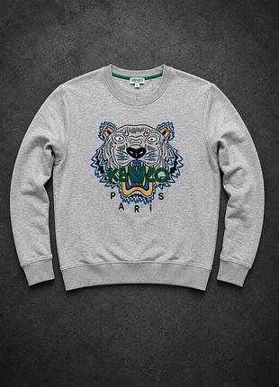 Світшот kenzo paris tiger gray