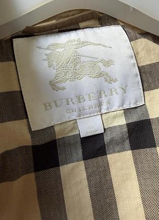 Тренч для дівчинки burberry pp 164 4