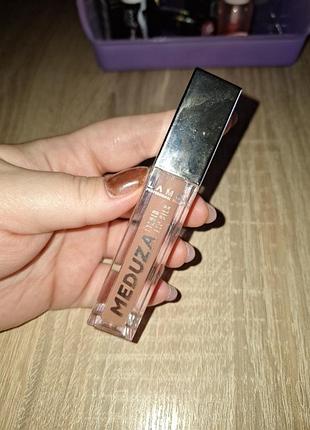 Lamel medusa liquid lip silk,401 caramel