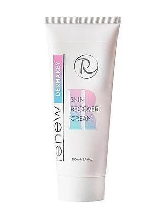 Відновлювальний живильний крем для усіх типів шкіри renew dermakey skin recover cream.  розпив