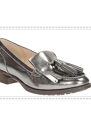 Р.37 clarks кожаные туфли оригинал