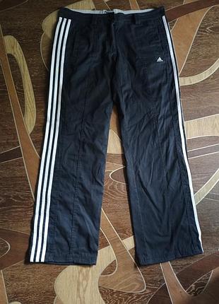 Спортивні штани adidas climalite оригінальні штани адідас із лампасами