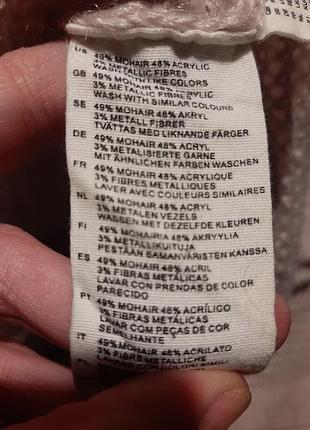 Джемпер мохеровый h&m 6