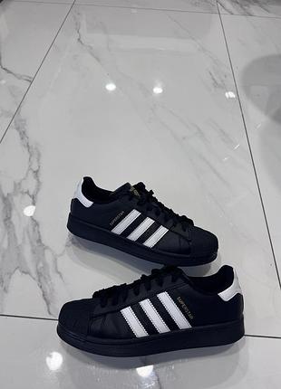 Кросівки adidas super black-white original  розмір 40 стан 5