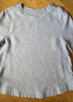 Льняна блузка m&amp;s р.s