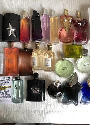 Парфуми оригинальні із власної колекції chanel, dior итд