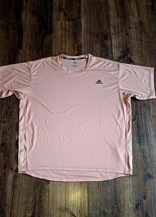 Чоловіча унікальна спортивна футболка adidas великий розмір оригінал