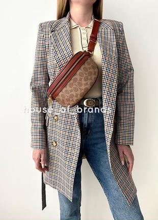 Coach bethany belt bag жіноча шкіряна брендова сумочка бананка поясна коуч коач оригінал подарунок дівчині дружині женская сумочка оригинал