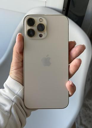 Iphone 13 pro max 256gb — відмінний стан, оригінал- золотий колір