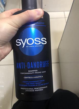 Шампунь від лупи syoss