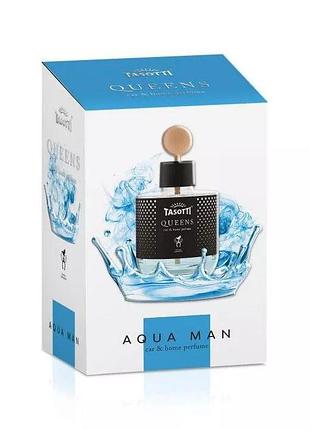 Ароматизатор 100ml - "tasotti" - queens - aqua man (свежий)