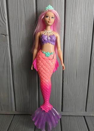 Лялька barbie dreamtopia русалка з рожевим волоссям