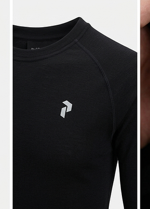 Детская/подростковая термокофта peak performance junior multi long sleeve (с мериносовой шерстью)