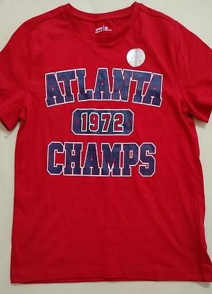 🏀 крута підліткова футболка anko "atlanta 1972 champs" у спортивному стилі