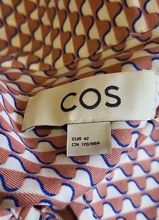 Оригинальная блуза рубашка cos