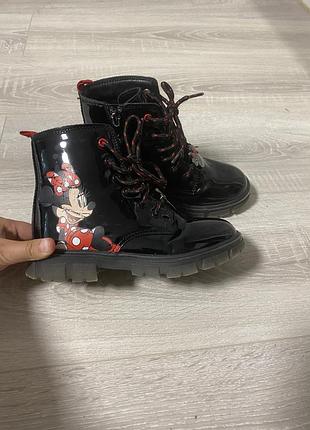Ботінки minnie mouse 30р 3