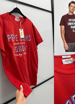 Нова чоловіча оригінальна футболка pepe jeans розмір m.