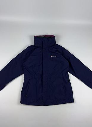 Berghaus gore-tex женская куртка на мембране фиолетовая подклад