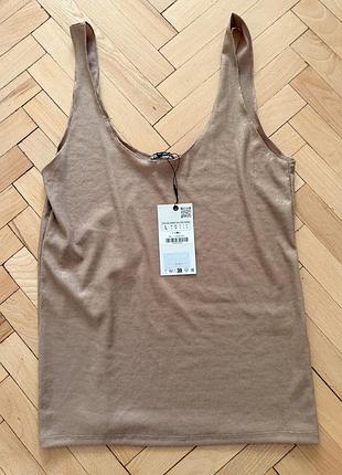 Zara топ, в золоте