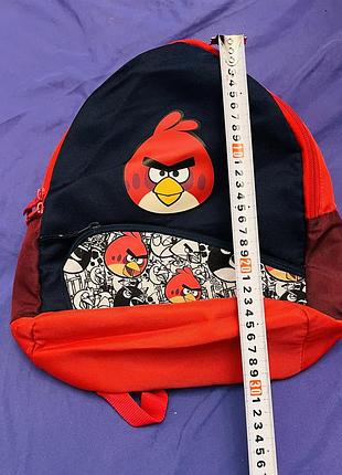 Дитячий рюкзак angry birds (ред) — ідеально для садочка чи прогулянок!
