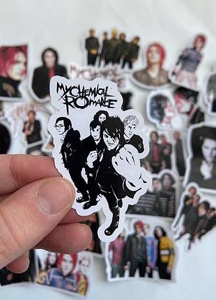 Наліпки/наклейки з гуртом «my chemical romance»