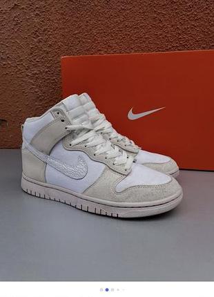 Оригінальні кросівки nike dunk high retro premium 41 26 см