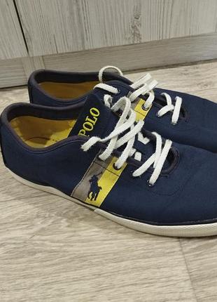 Мокасины кеды polo ralph lauren (29 см 44-45 р) оригинал