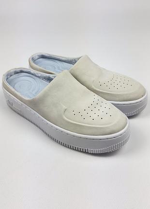 Кросівки тапки жіночі шкіряні nike air force 1 lover xx ao1523-100