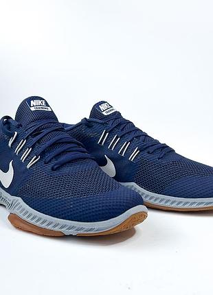 Оригінальні чоловічі кросівки nike zoom domination tr navy/grey (917708-404) розмір 43